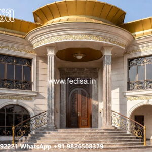 Classic House Design with Traditional Decorative Details No-4348