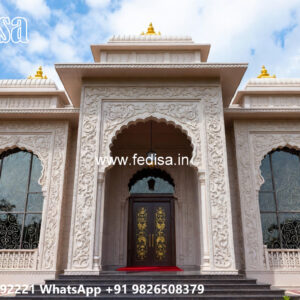 Classic Villa Design with Grand Front Elevation No-4358