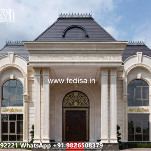Classic Villa Design with Beautiful Garden Landscape No-4360
