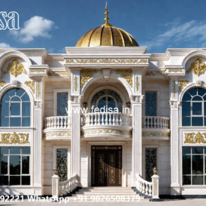 Classic Villa Design with Rich Decorative Elements No-4377