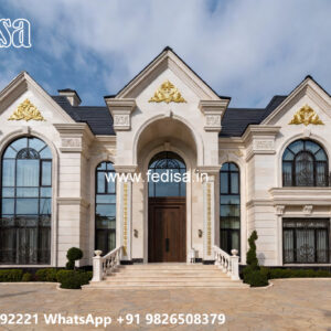 Classic Villa Design with Beautiful Terrace Spaces No-4384