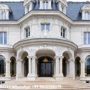Luxury Classic Villa Design with Elegant Hall Ideas No-4385