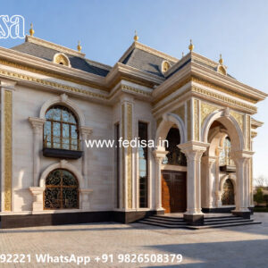 Classic Villa Design with Elegant Window Styling No-4388