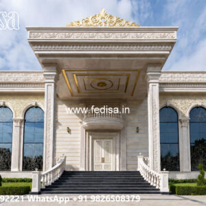 Classic Villa Design with Rich Architectural Charm No-4398