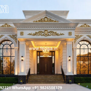 Classic Villa Design with Stylish Outdoor Lighting No-4401