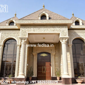 Classic Villa Design with Luxury Living Room Ideas No-4405