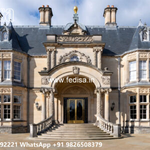 Classic Villa Design with Decorative Wooden Details No-4418