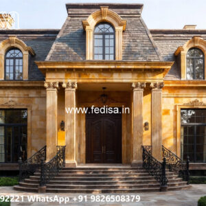 Classic Villa Design with Rich Color Combinations No-4421