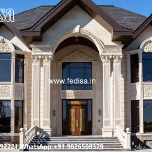 Classic Villa Design with Elegant Hallway Concepts No-4425