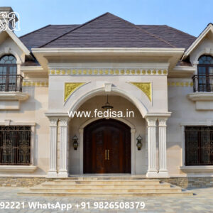 Classic Villa Design with Stylish Royal Interiors No-4427
