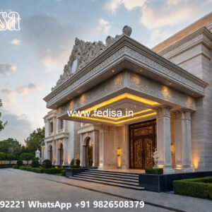 Classic Villa Design with Elegant Decorative Walls No-4432