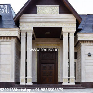 Classic Villa Design with Grand Staircase Inspiration No-4438