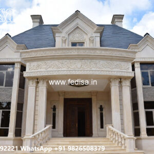 Classic Villa Design with Elegant Front Elevation No-4441