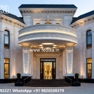 Classic Villa Design with Premium Exterior Lighting No-4442