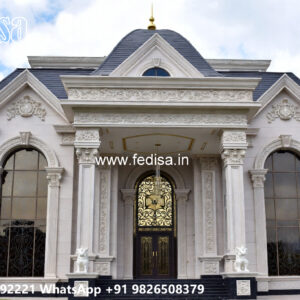 Elegant Classic Villa Design with Rich Textures No-4452
