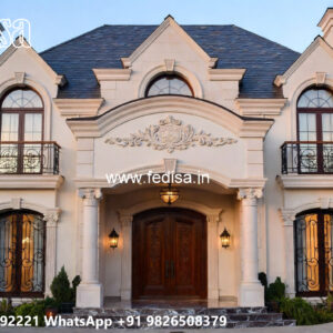 Classic Villa Design with Artistic Wall Decor Ideas No-4462