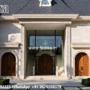Classic Villa Design with Rich Wooden Craftsmanship No-4464