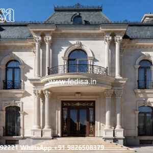 Elegant Classic Villa Design with Grand Spaces No-4483