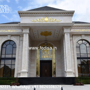 Classic Villa Design with Beautiful Royal Interiors No-4484