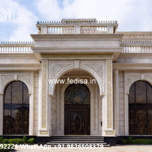 Classic Villa Design with Rich Elegant Architecture No-4486