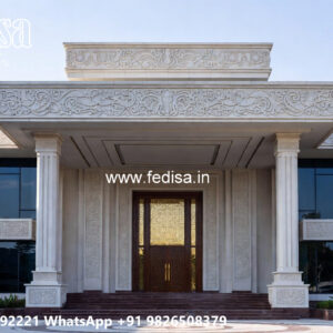 Classic Villa Design with Elegant Courtyard Inspiration No-4489