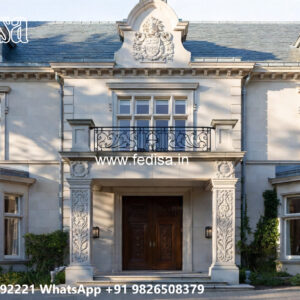 Classic Villa Design with Beautiful Marble Details No-4490