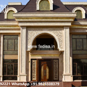 Traditional Classic Villa Design with Beautiful Exteriors No-4495