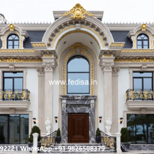 Luxury House Design with Modern Balcony and Terrace No-4514