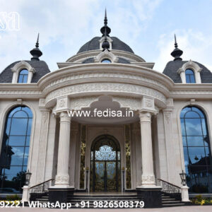 Luxury House Design with Large Glass Windows No-4523