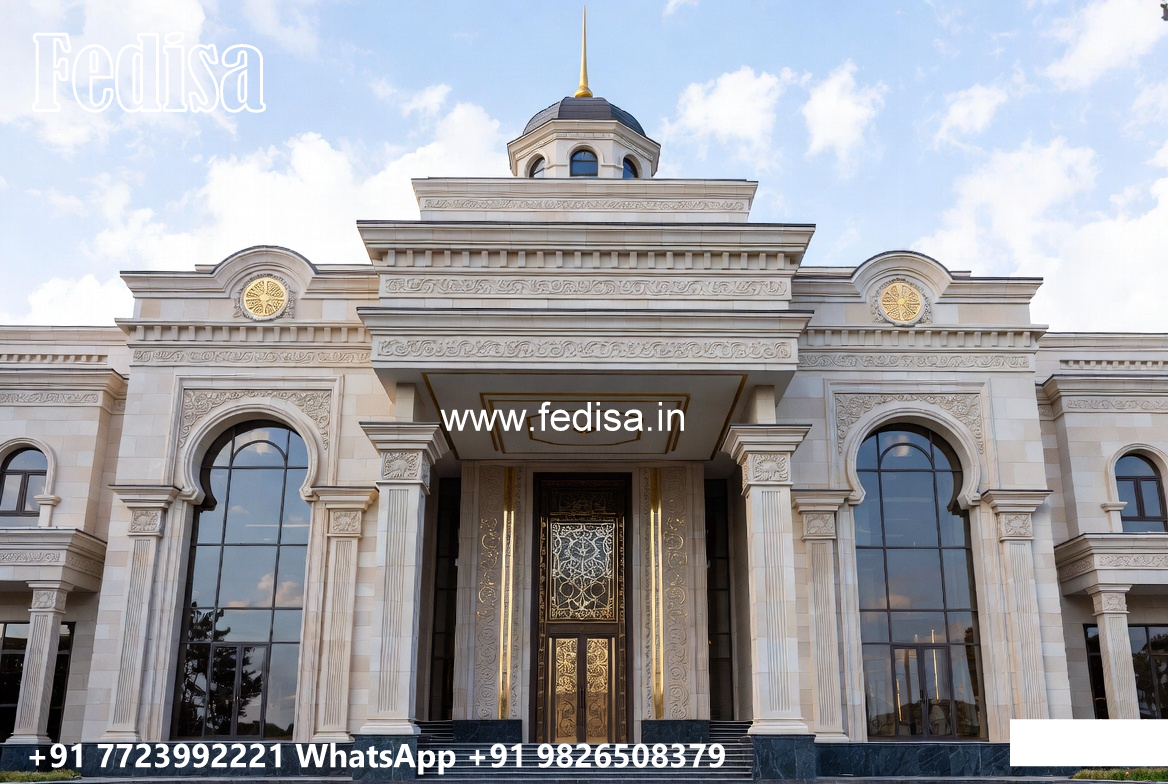 Beautiful Luxury House Design with Modern Roofing No-4535