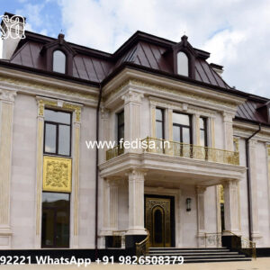 Luxury House Design with Grand Front Elevation No-4538