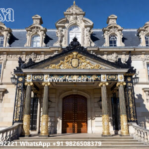 Luxury House Design with Grand Architectural Style No-4564