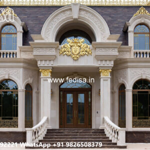 Luxury House Design with Premium Stone Cladding No-4576