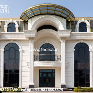 Luxury House Design with Beautiful Exterior Walls No-4593