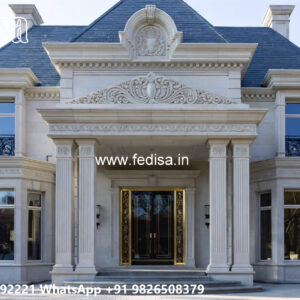 Luxury House Design with Unique Architectural Beauty No-4597