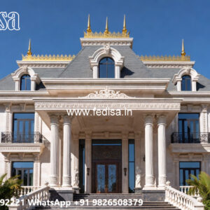 Luxury House Design with Elegant Facade Concepts No-4603