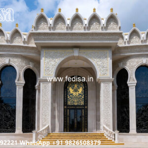 Luxury House Design with Beautiful Stone Exterior No-4622