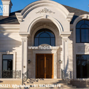 Luxury House Design with Beautiful Glass Architecture No-4645