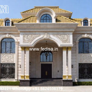Classic House Design with Elegant Exterior Architecture No-4654