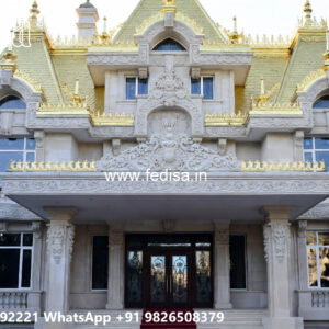 Classic House Design with Premium Marble Finishes No-4668