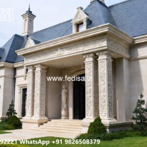 Elegant Classic House Design with Vintage Charm No-4670