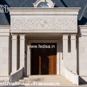 Classic House Design with Grand Entrance Ideas No-4676