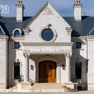 Classic House Design with Elegant Window Designs No-4689