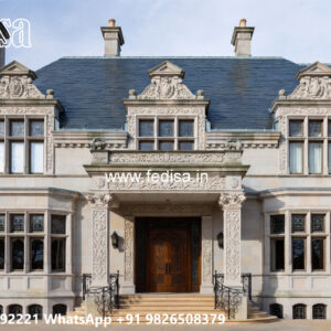 Classic House Design with Decorative Wall Textures No-4712