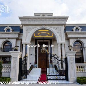 Classic House Design with Royal Exterior Appearance No-4715