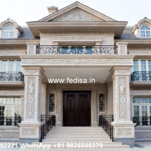 Classic House Design with Beautiful Front Elevation No-4728