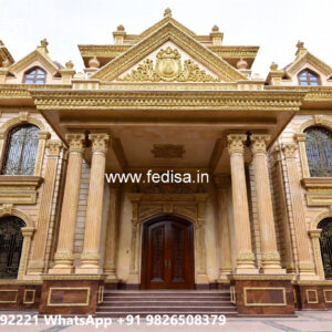 Classic House Design with Elegant Hall Interior No-4752