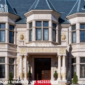 Classic House Design with Premium Garden Landscape No-4766