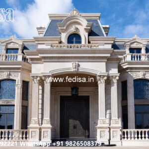 Classic House Design with Decorative Entry Door Ideas No-4767