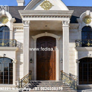 Classic House Design with Decorative Pillar Beauty No-4779